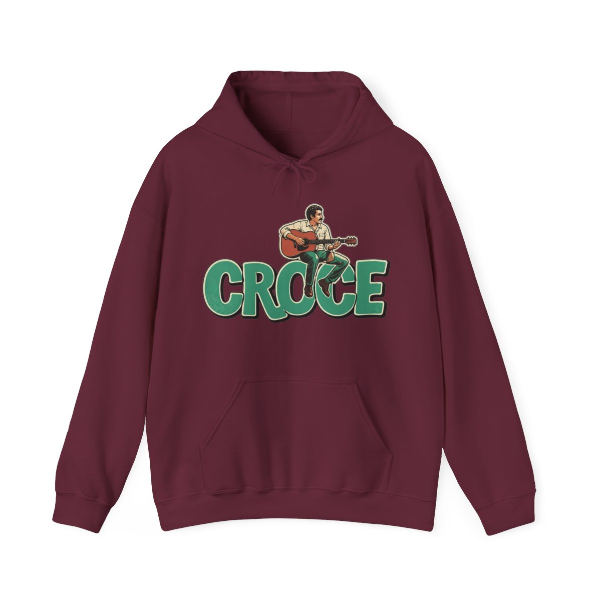 Popart Jim Croce Retro Classic Pullover Hoodie | Jim Croce Store - Official Jim Croce Merchandise Shop - alternate angle 3, merchandise