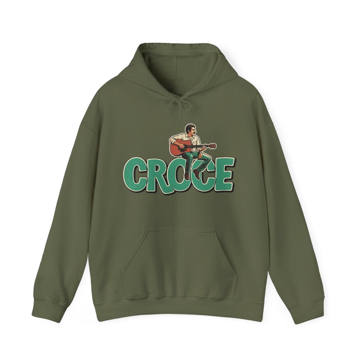 Popart Jim Croce Retro Classic Pullover Hoodie | Jim Croce Store - Official Jim Croce Merchandise Shop - alternate angle 4, merchandise