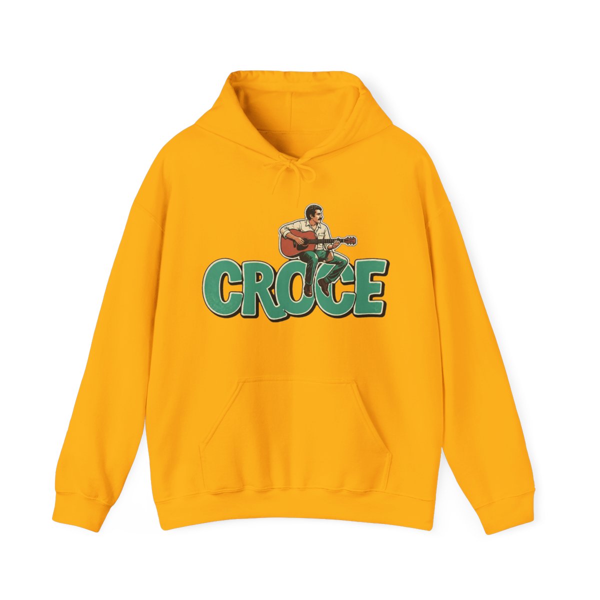 Popart Jim Croce Retro Classic Pullover Hoodie | Jim Croce Store - Official Jim Croce Merchandise Shop - alternate angle 2, merchandise