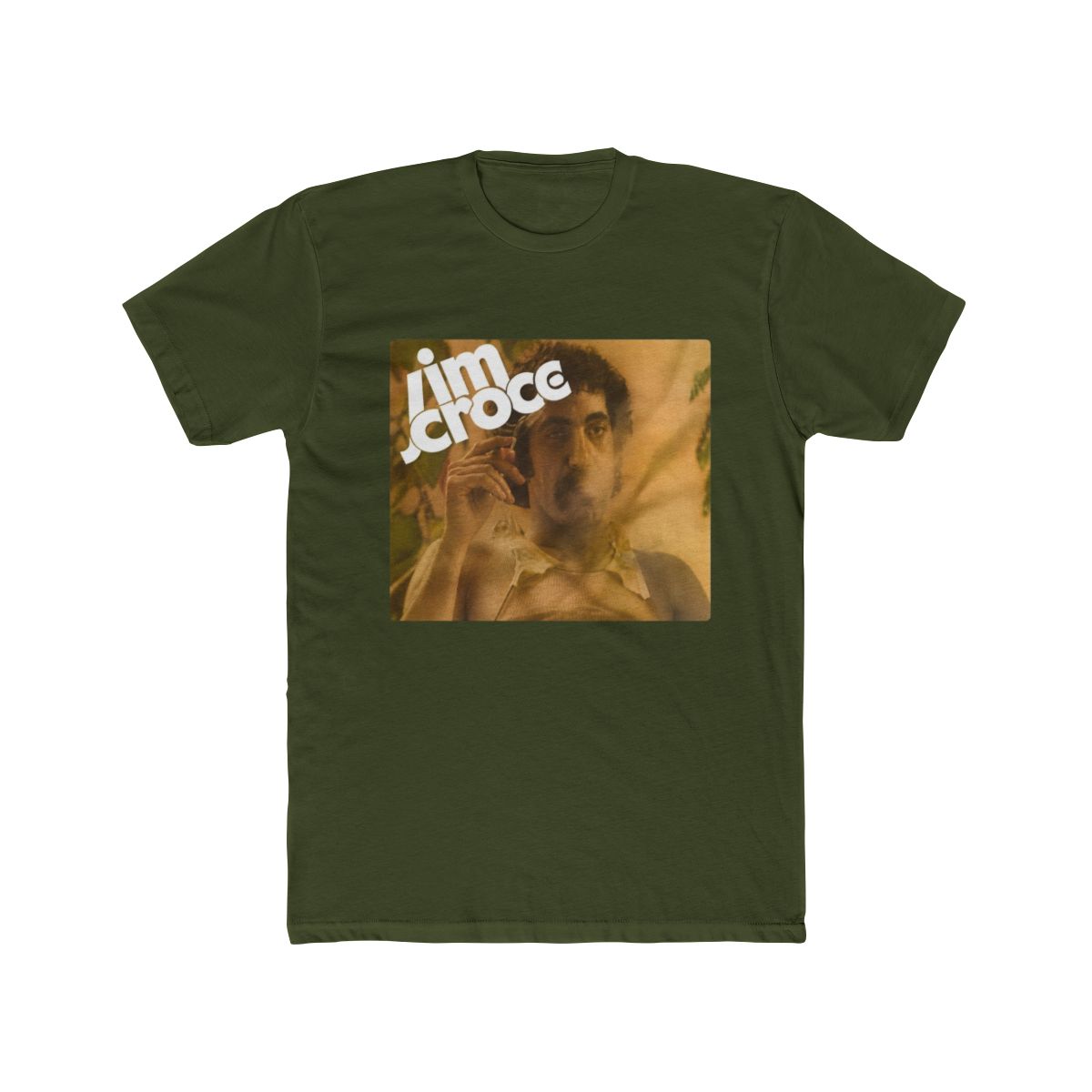 Jim Croce 70s Rock Graphic Tee Shirt T Shirt - alternate angle 2, merchandise